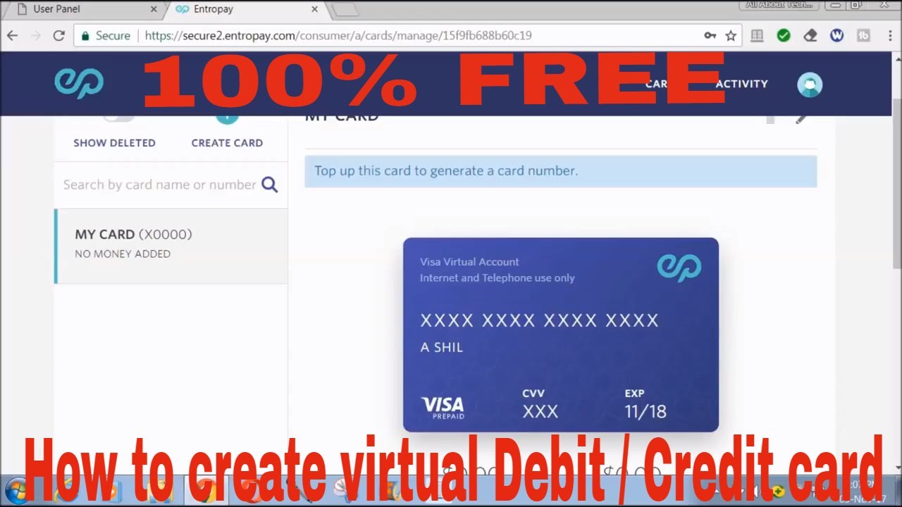 entropay virtual credit card